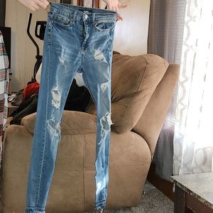 Aero skinny jeans